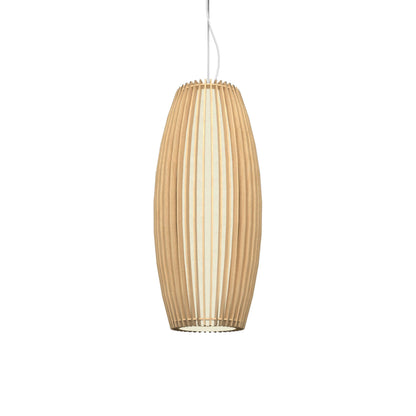 Stecche Di Legno Barrel Pendant Light in Maple.