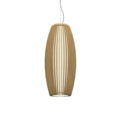 Stecche Di Legno Barrel Pendant Light in Sand.