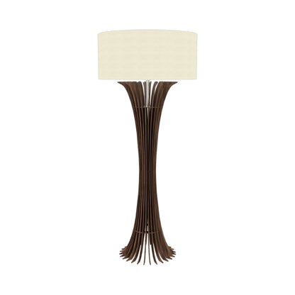 Stecche Di Legno Floor Lamp in American Walnut.