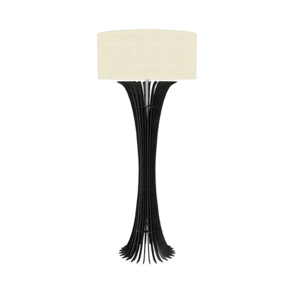 Stecche Di Legno Floor Lamp in Charcoal.