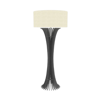 Stecche Di Legno Floor Lamp in Organic Lead Grey.