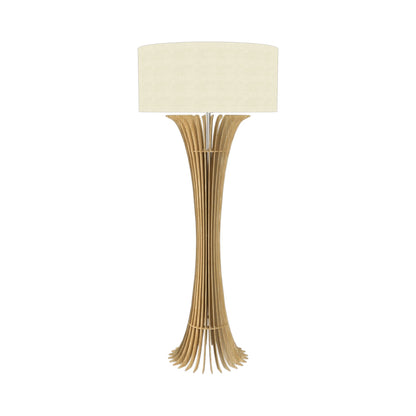 Stecche Di Legno Floor Lamp in Sand.