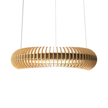 Stecche Di Legno LED Pendant Light in Sand (25.2-Inch).