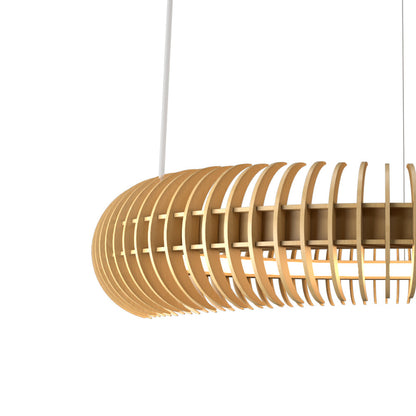 Stecche Di Legno LED Pendant Light in Detail.