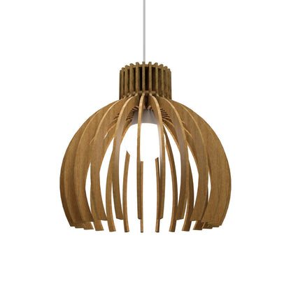 Stecche Di Legno Pendant Light in Louro Freijo (8.46-Inch).