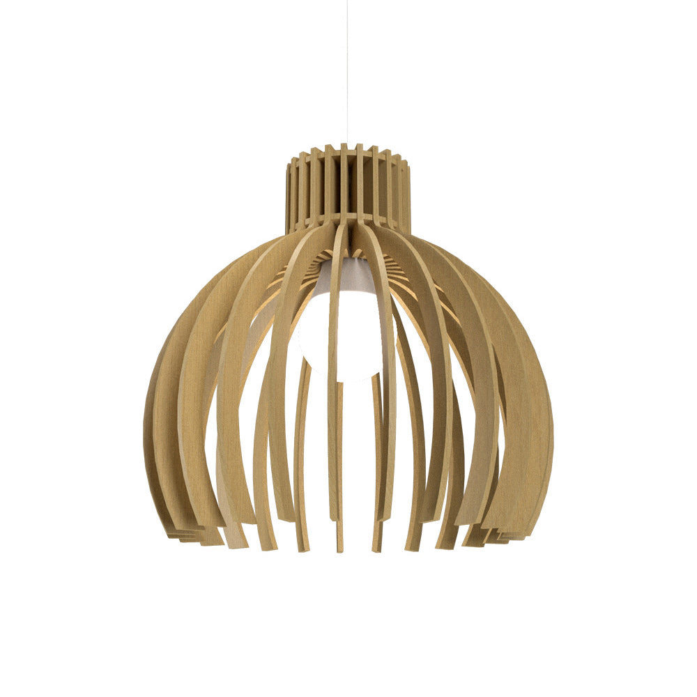 Stecche Di Legno Pendant Light in Organic Gold (8.46-Inch).
