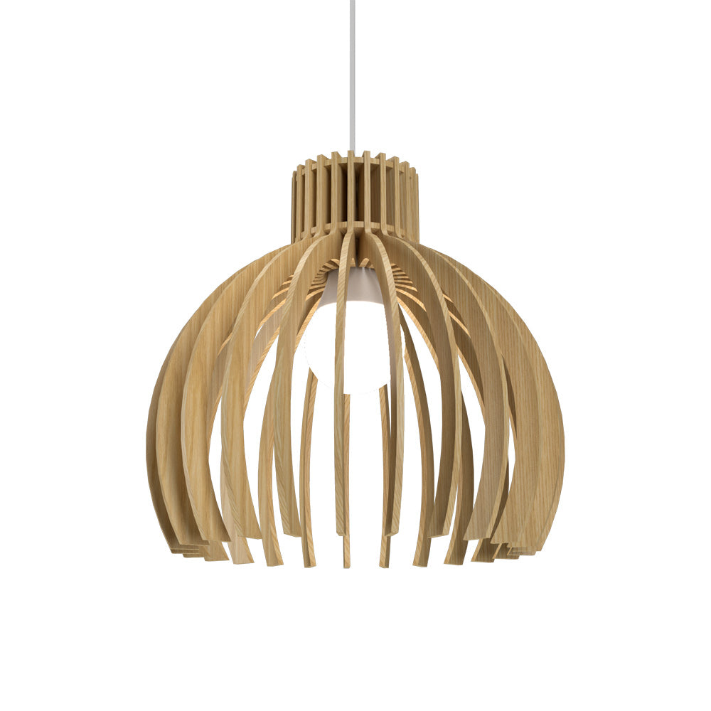 Stecche Di Legno Pendant Light in Sand (8.46-Inch).