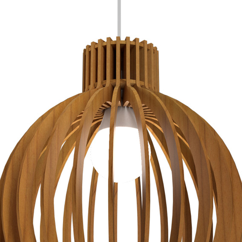 Stecche Di Legno Pendant Light in Detail.