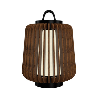 Stecche Di Legno Table Lamp in Imbuia (9.06-Inch).