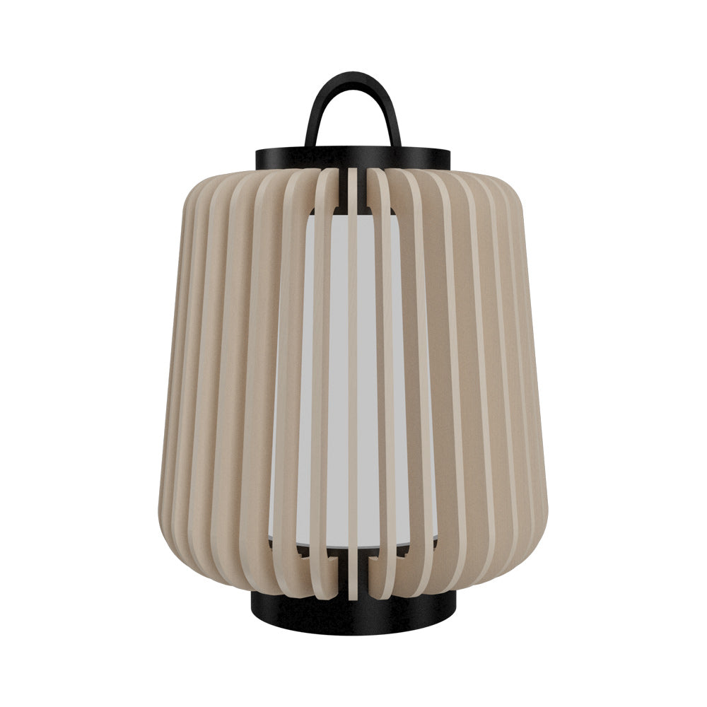 Stecche Di Legno Table Lamp in Organic Cappuccino (9.06-Inch).