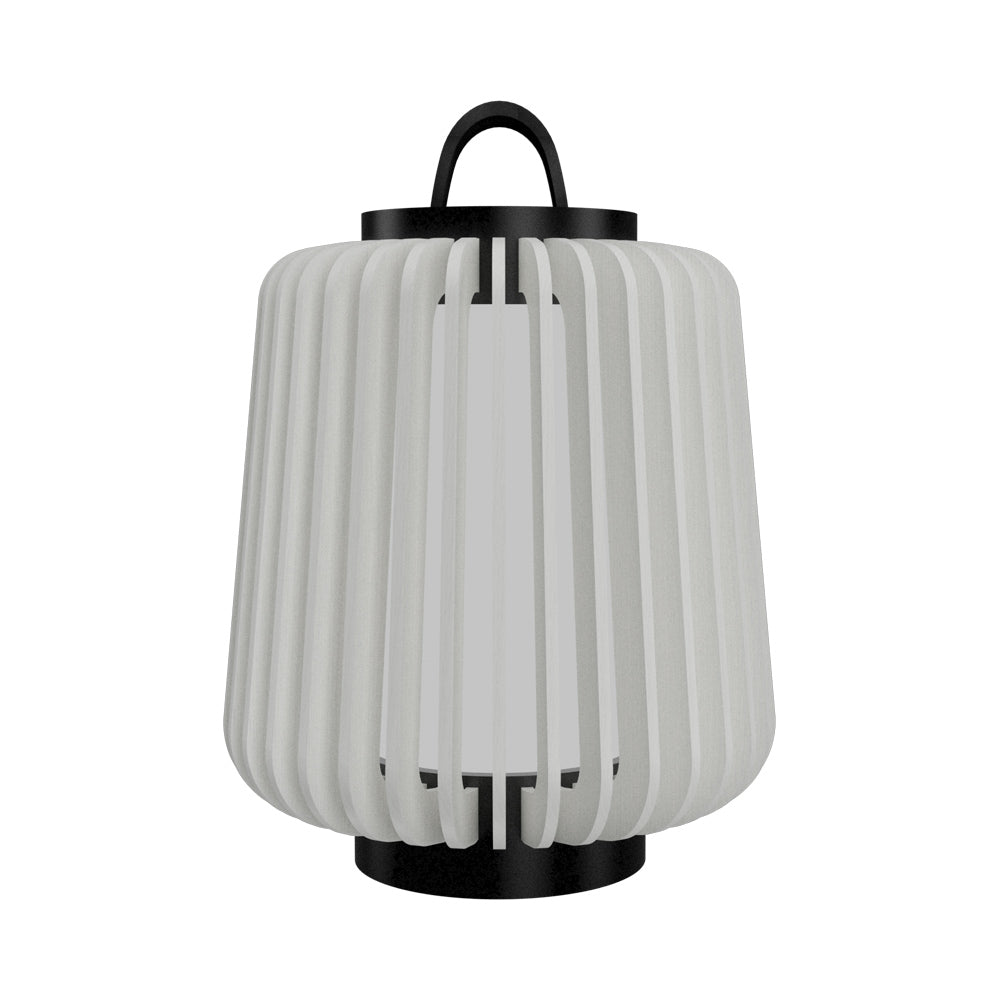 Stecche Di Legno Table Lamp in Organic White (9.06-Inch).