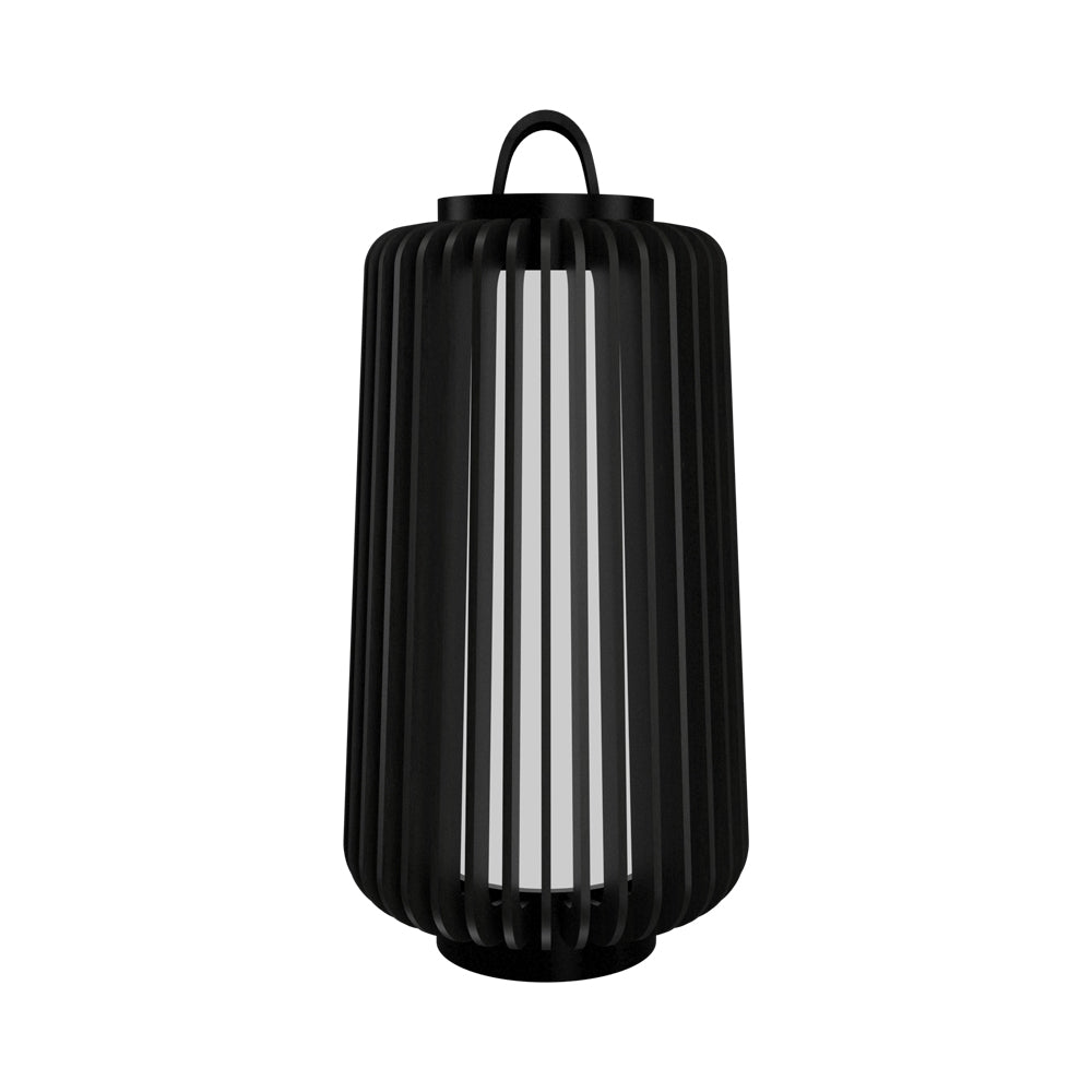 Stecche Di Legno Table Lamp in Charcoal (14.17-Inch).