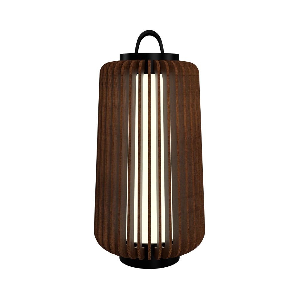 Stecche Di Legno Table Lamp in Imbuia (14.17-Inch).