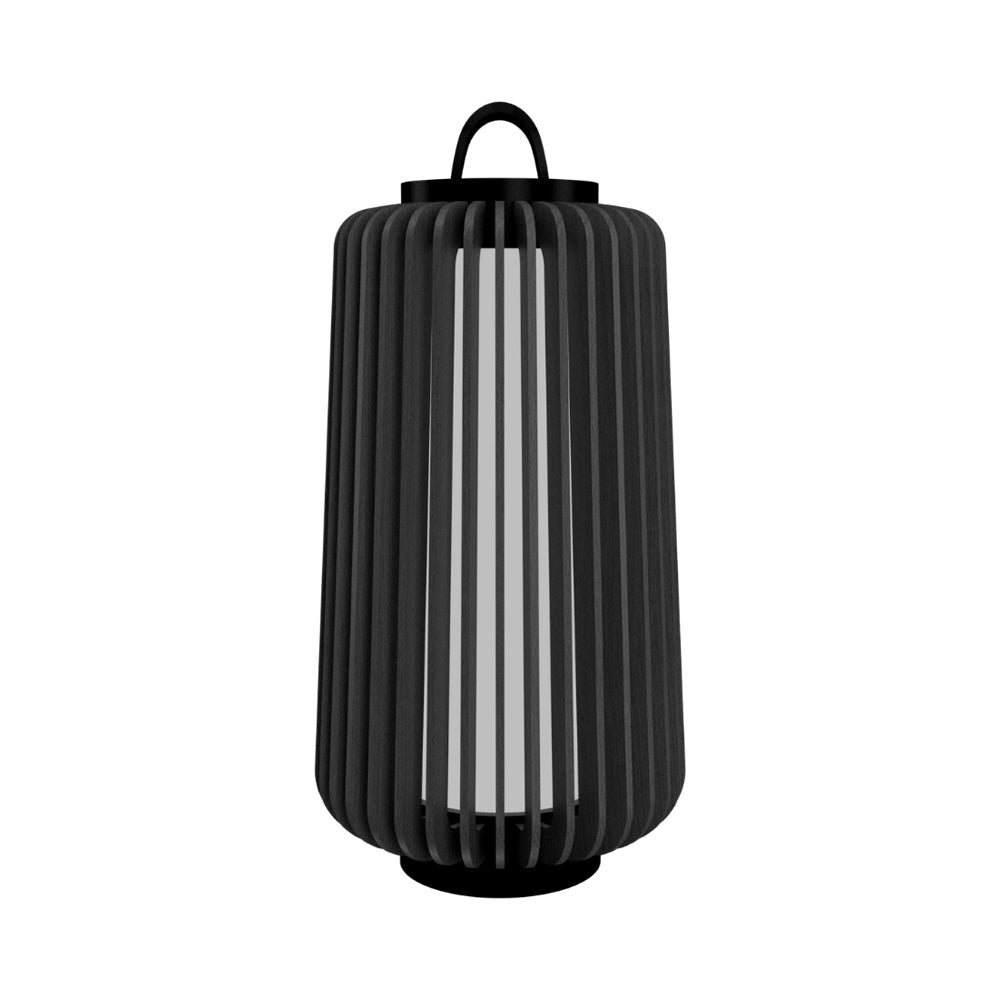 Stecche Di Legno Table Lamp in Organic Lead Grey (14.17-Inch).
