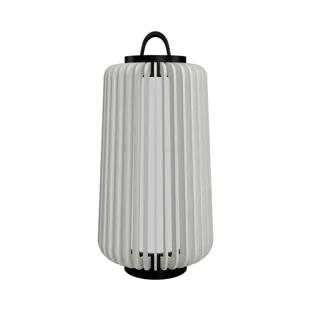 Stecche Di Legno Table Lamp in Organic White (14.17-Inch).