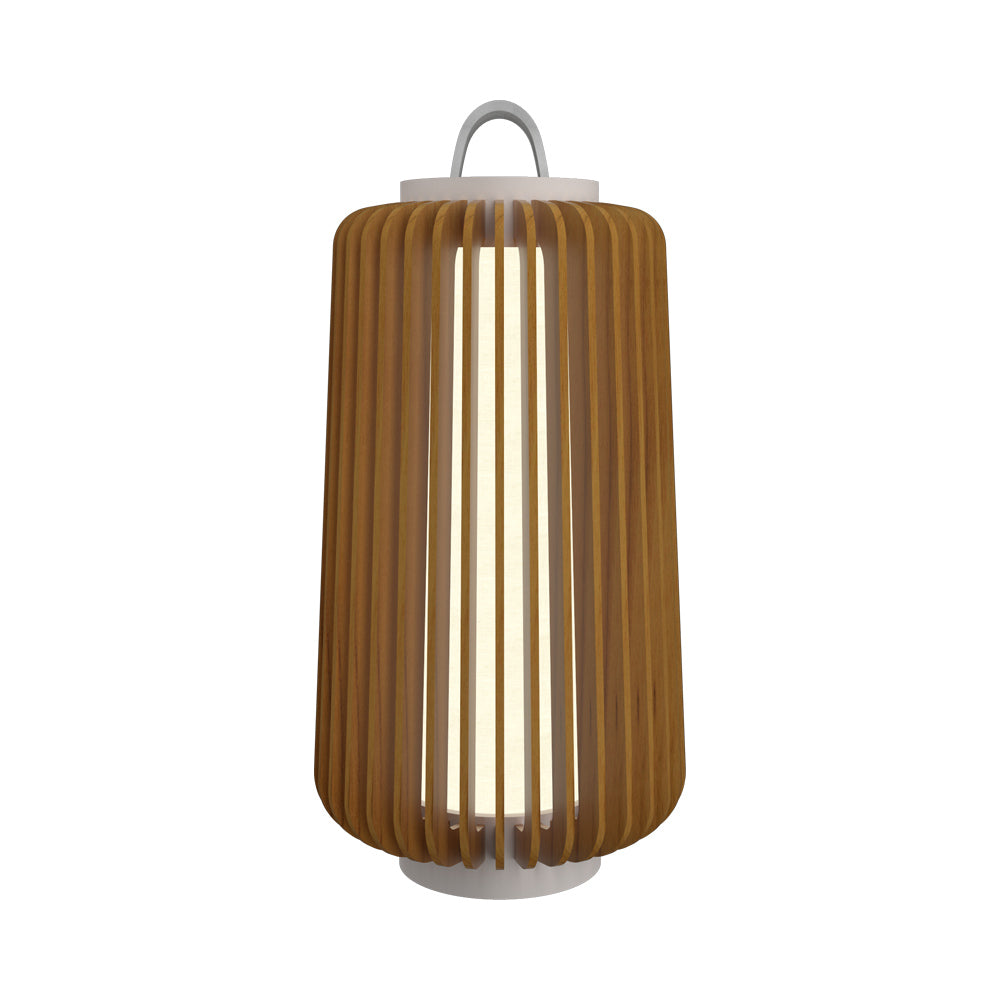 Stecche Di Legno Table Lamp in Teak (14.17-Inch).