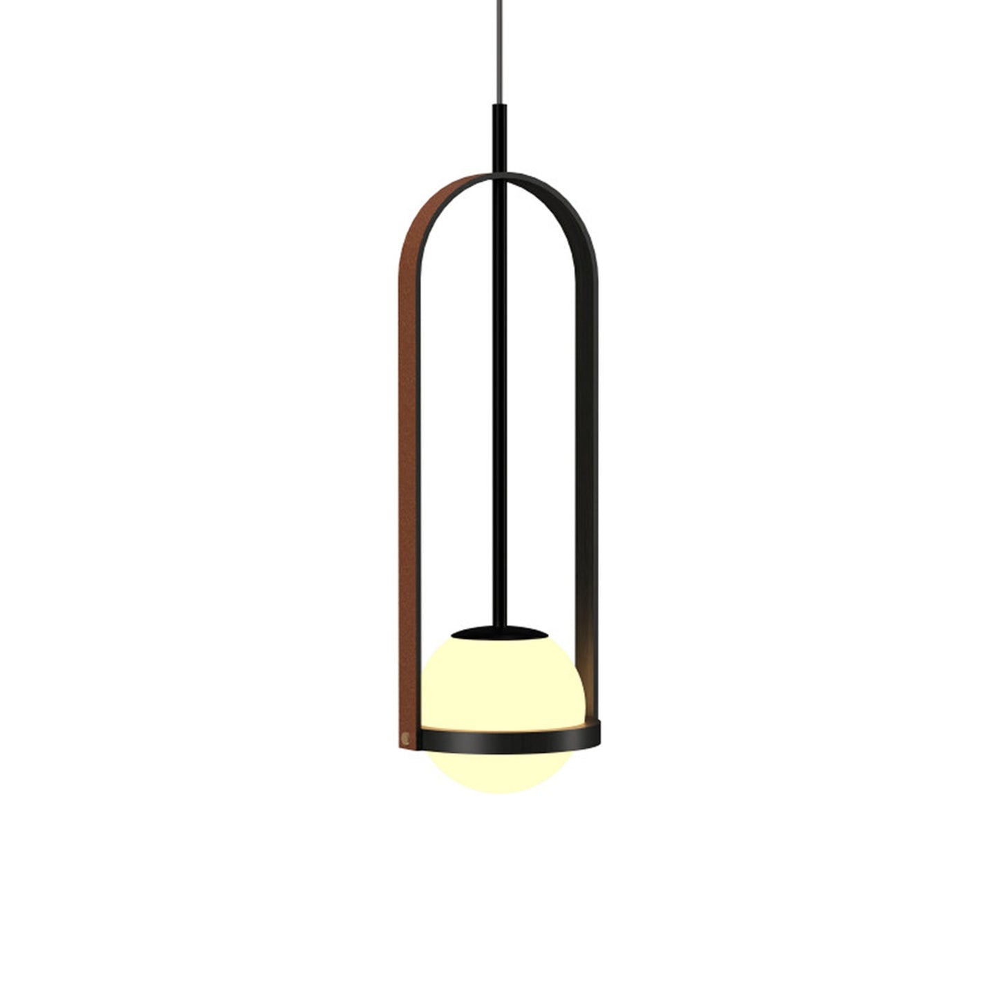 Strap 154 Pendant Light in Charcoal (24.02-Inch).