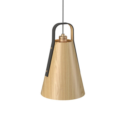 Strap Pendant Light in Sand (10.63-Inch).
