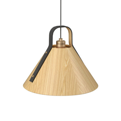 Strap Pendant Light in Sand (15.75-Inch).