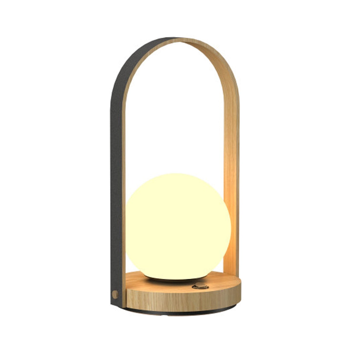 Strap Table Lamp in Sand.