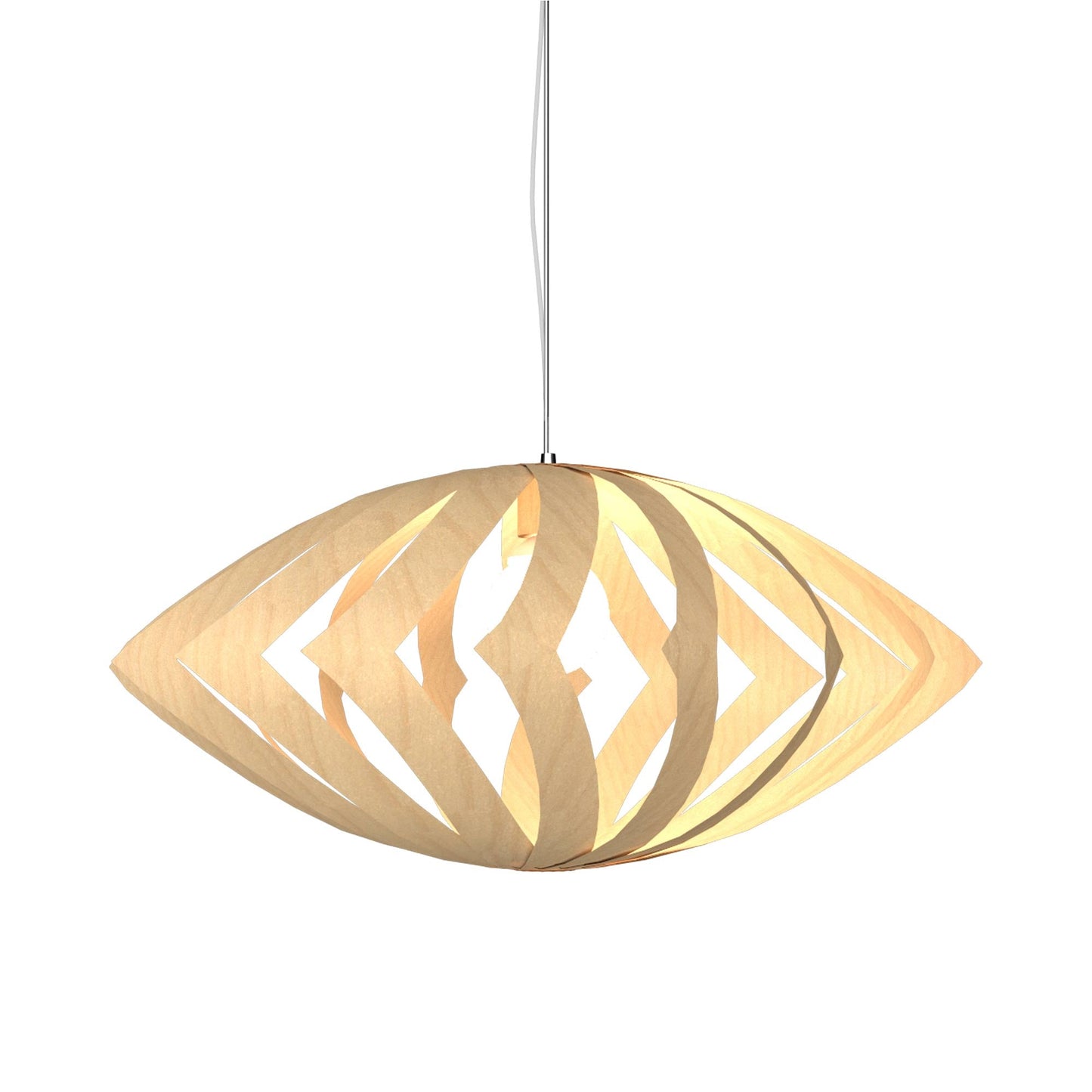 Versatile Pendant Light in Maple (Small).