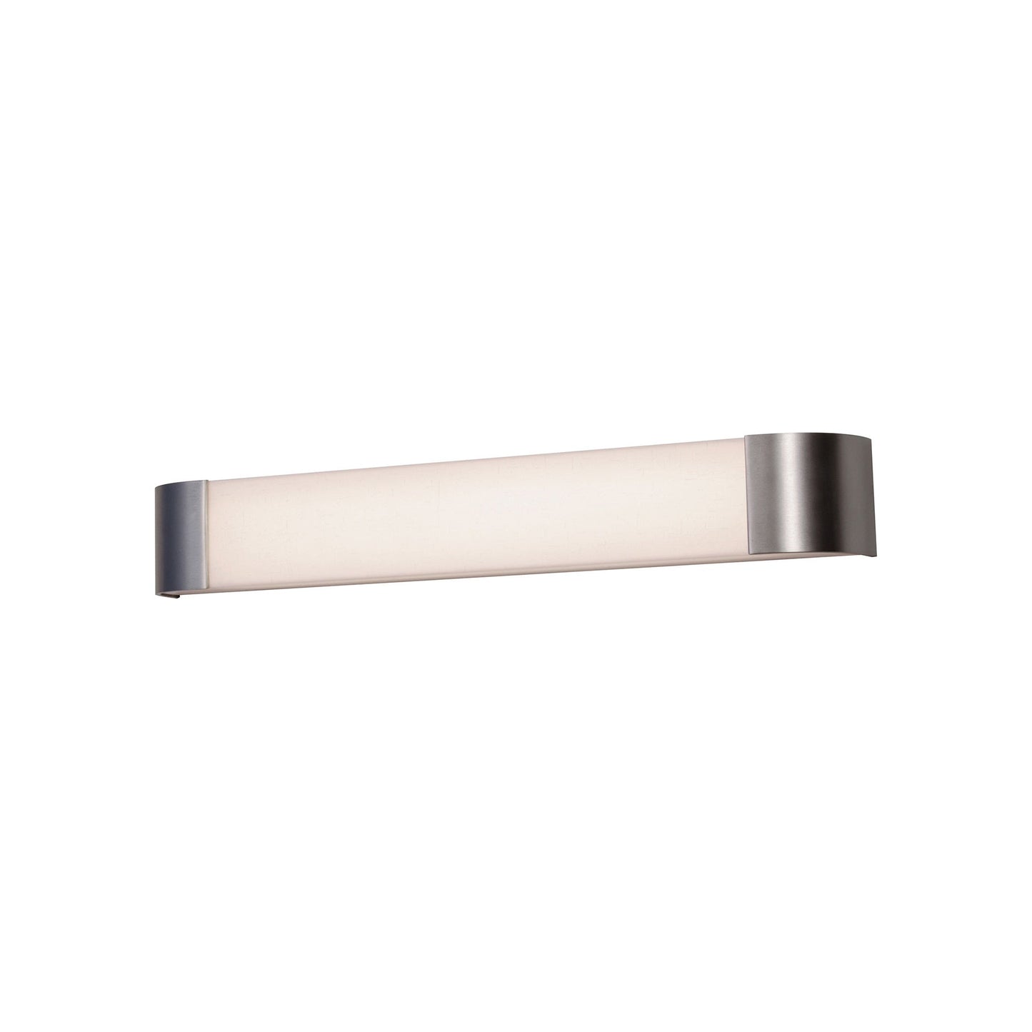 Allen LED Bath Vanity Light in Satin Nickel (29.5-Inch).