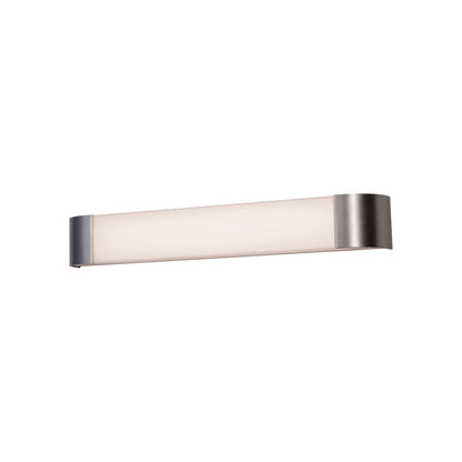 Allen LED Bath Vanity Light in Satin Nickel (29.5-Inch).