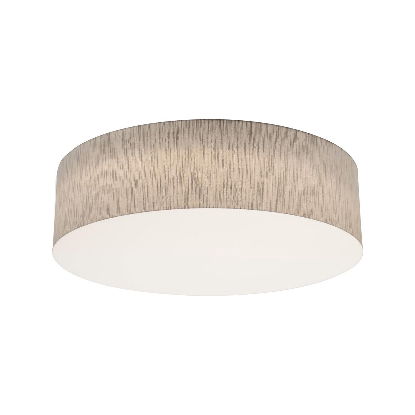 Anton Flush Mount Ceiling Light in Jute (24-Inch).