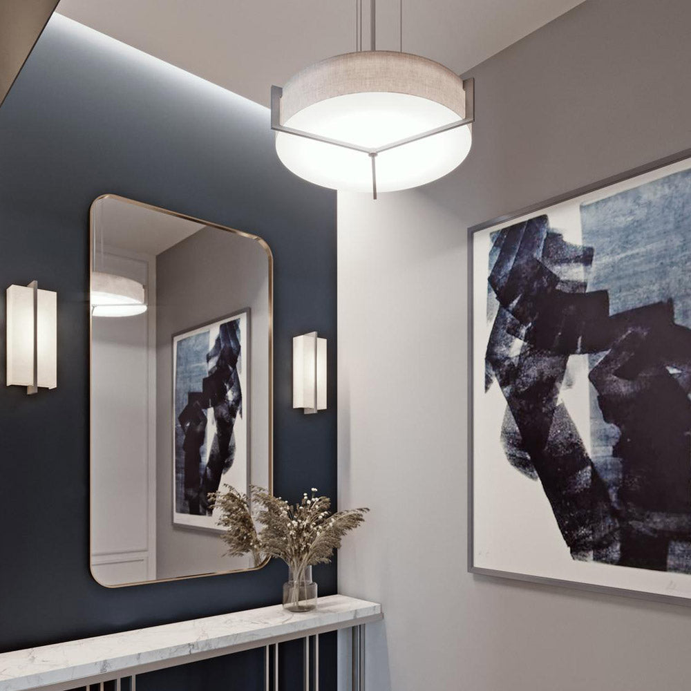 Apex LED Pendant Light in bathroom.