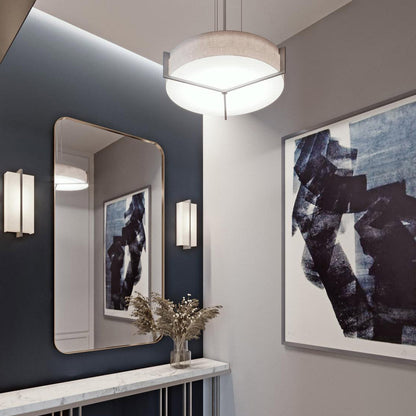 Apex LED Pendant Light in bathroom.