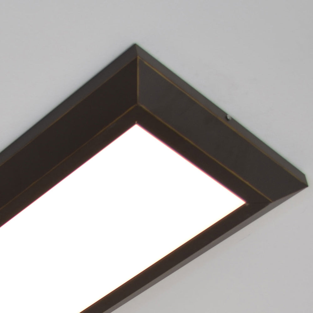 Atlas Linear LED Flush Mount Ceiling Light in Detail.