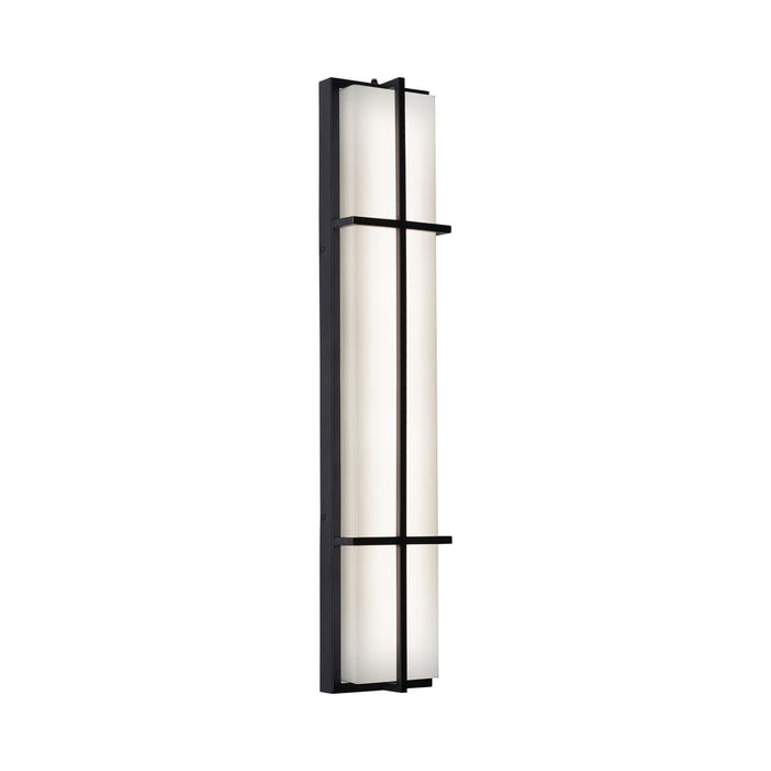 August Outdoor LED Wall Light in Black (Large).