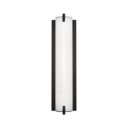Axel LED Wall Light in Black.