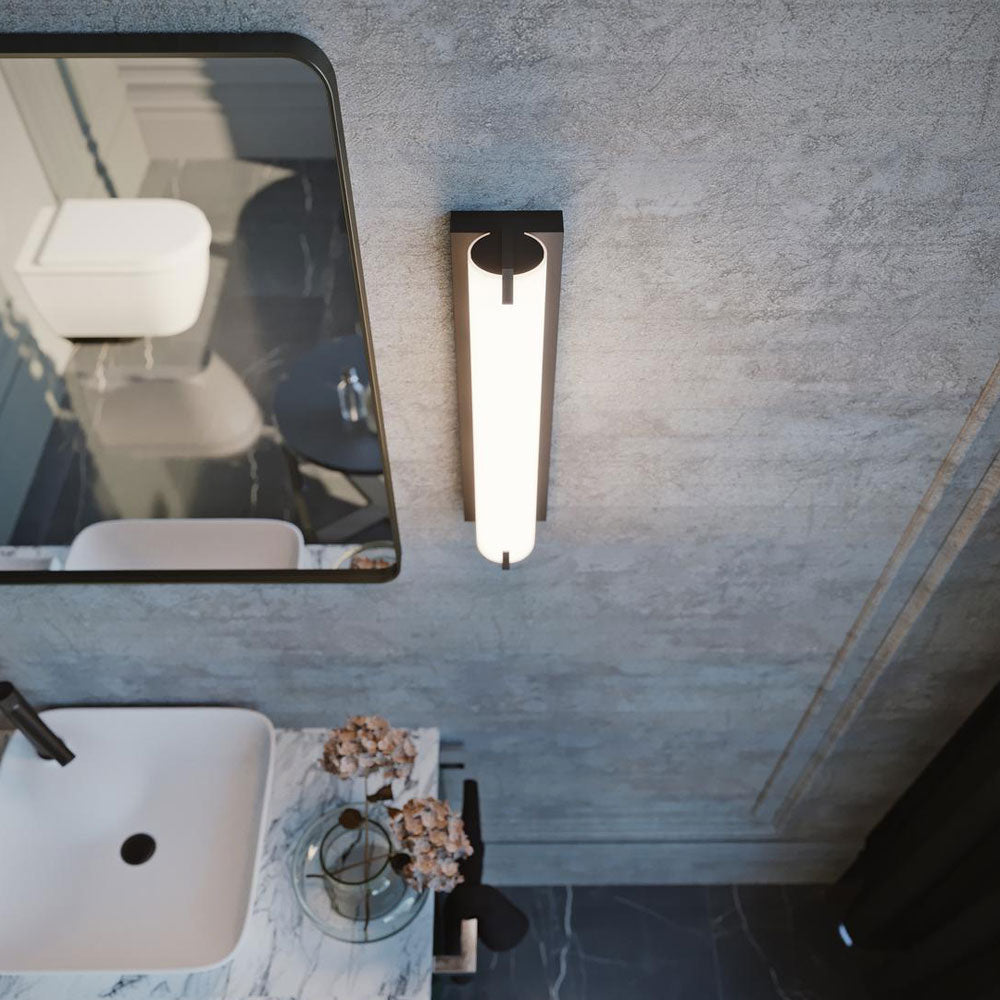 Axel LED Wall Light in bathroom.