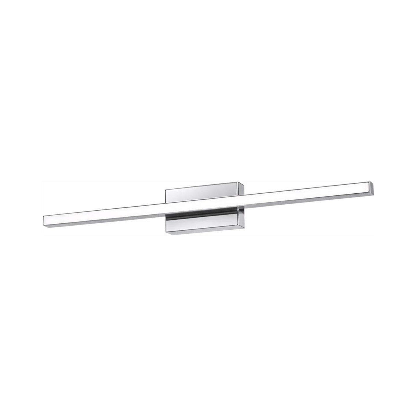 Barlow LED Bath Vanity Light in Polished Chrome (24-Inch).