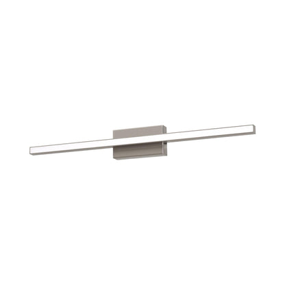 Barlow LED Bath Vanity Light in Satin Nickel (24-Inch).