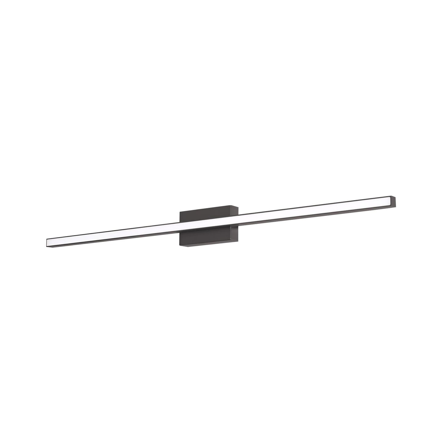 Barlow LED Bath Vanity Light in Black (36-Inch).