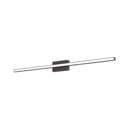 Barlow LED Bath Vanity Light in Black (36-Inch).