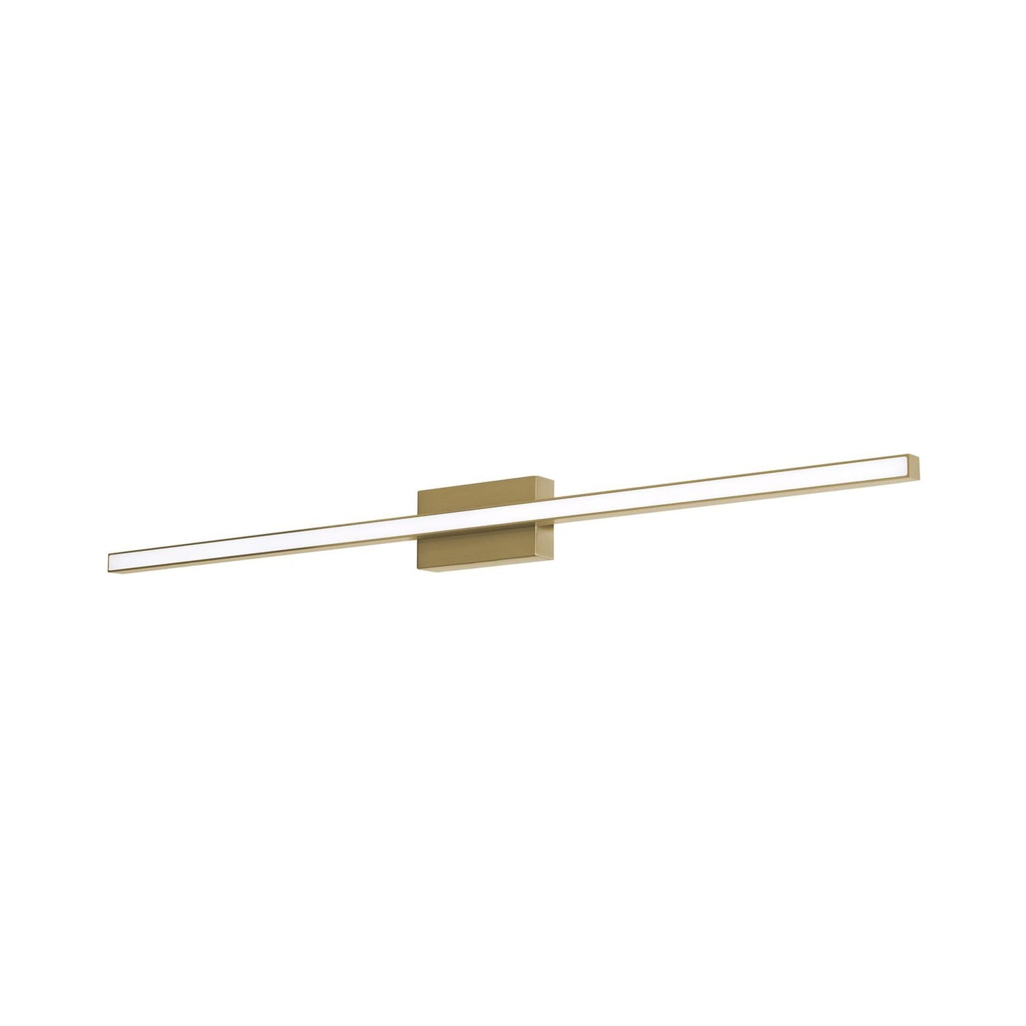 Barlow LED Bath Vanity Light in Satin Brass (36-Inch).