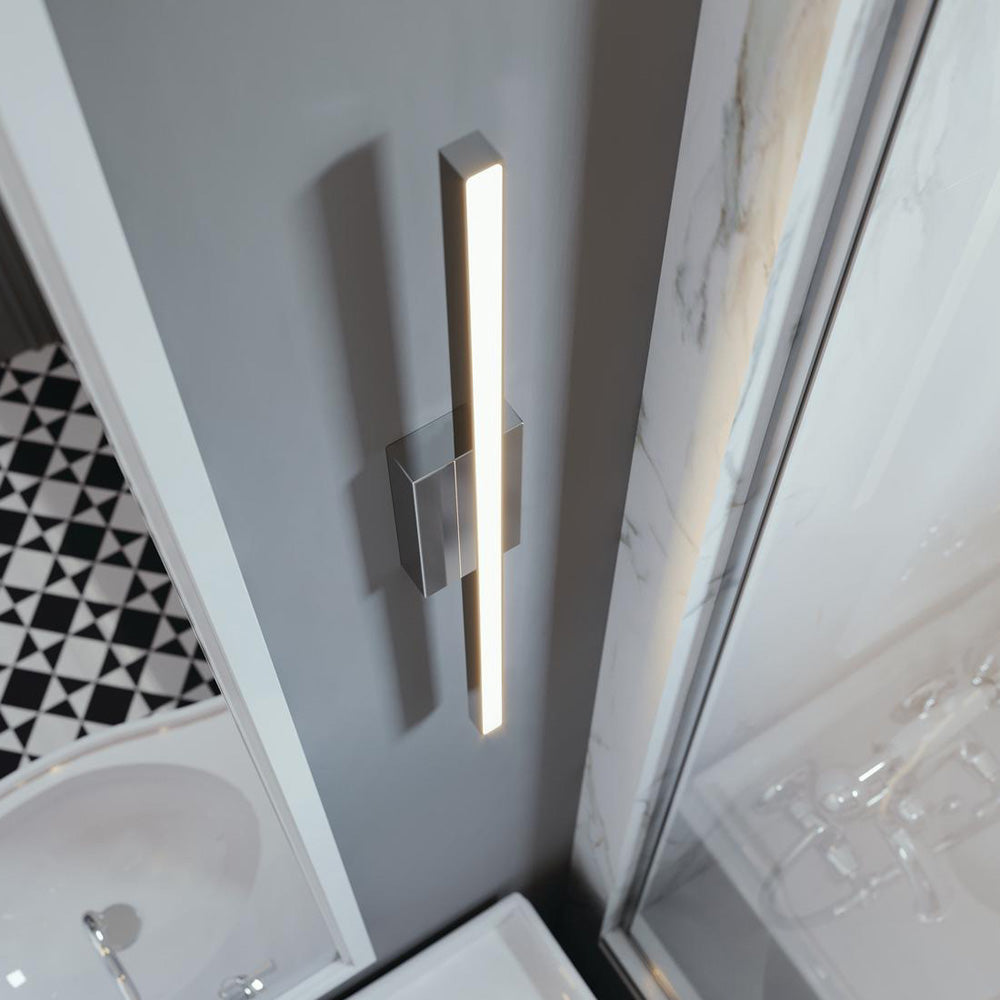 Barlow LED Bath Vanity Light in bathroom.