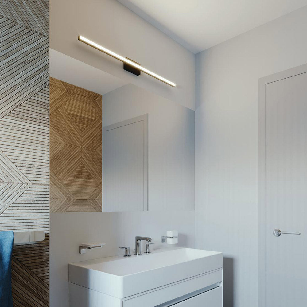 Barlow LED Bath Vanity Light in bathroom.