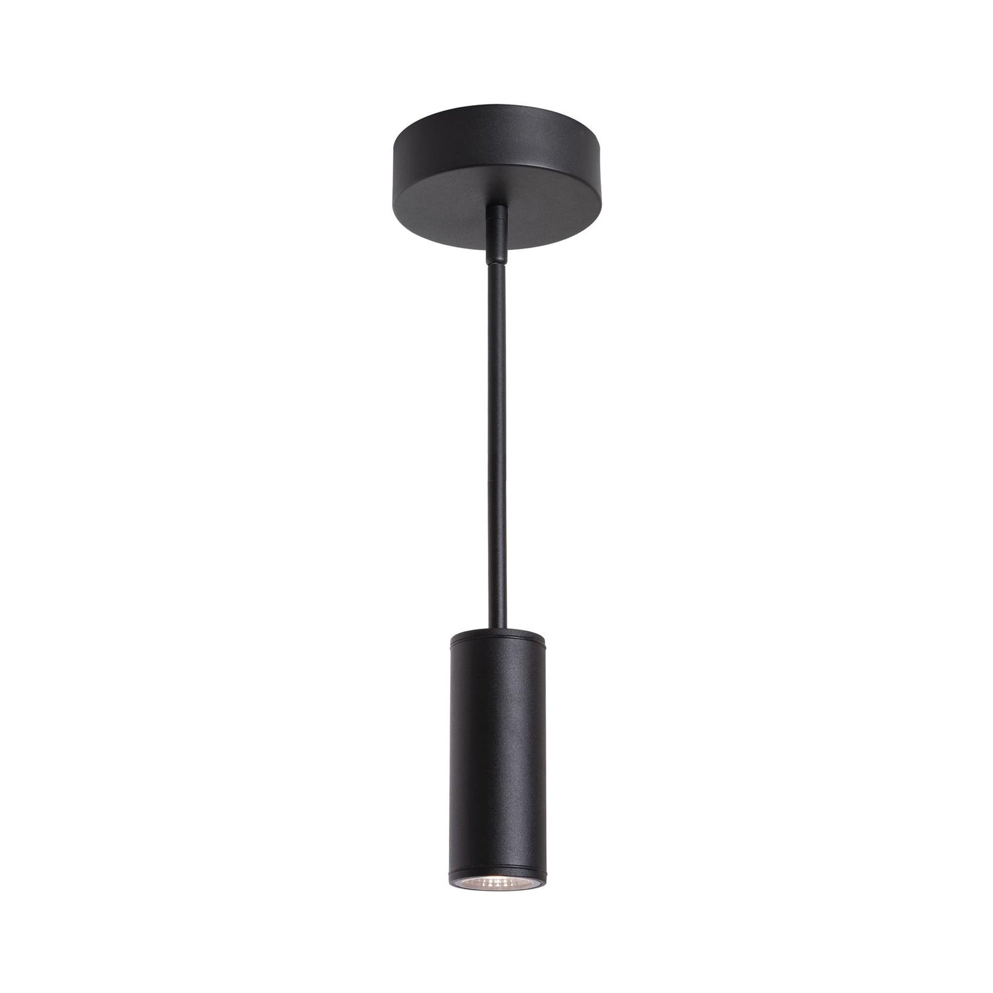 Beverly Outdoor LED Pendant Light in Black.
