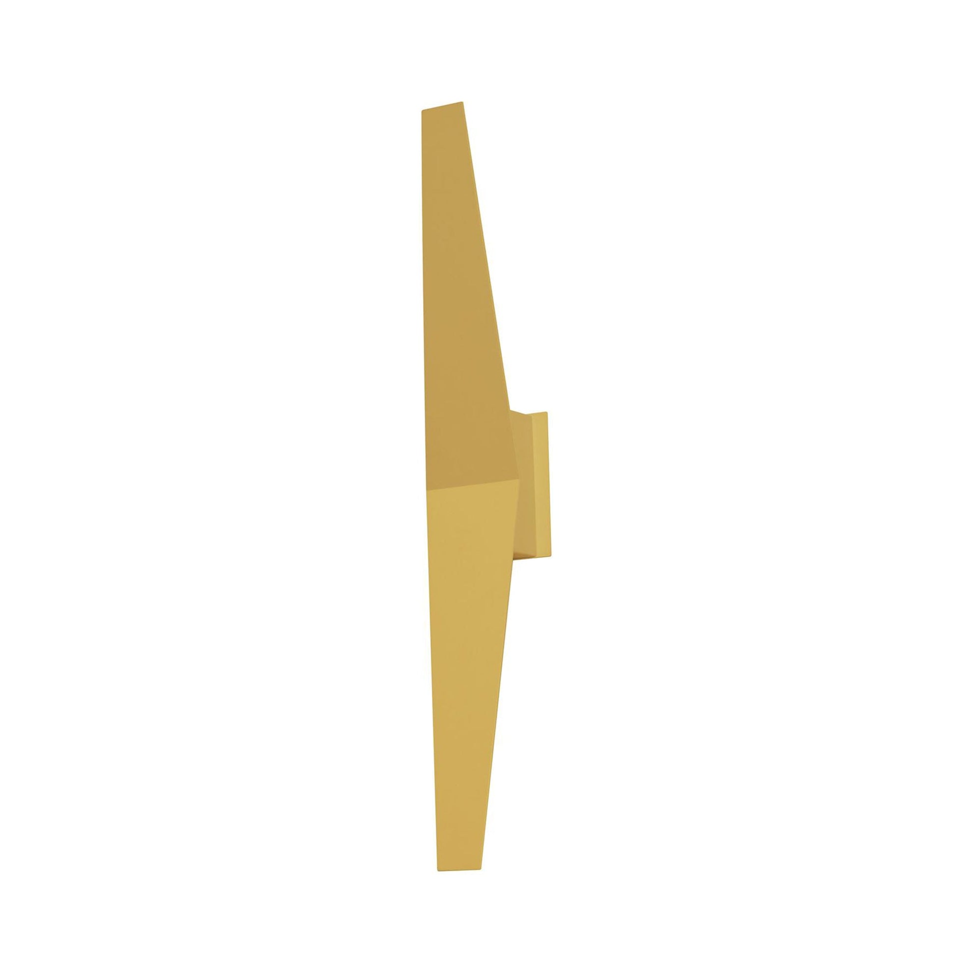 Brink LED Wall Light in Gold (24-Inch).