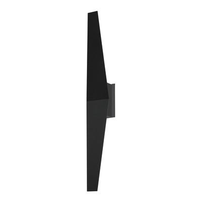 Brink LED Wall Light in Black (36-Inch).