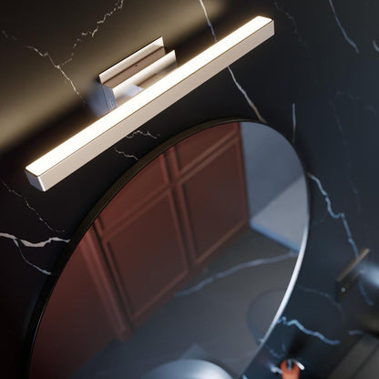 Brock LED Vanity Wall Light in bathroom.