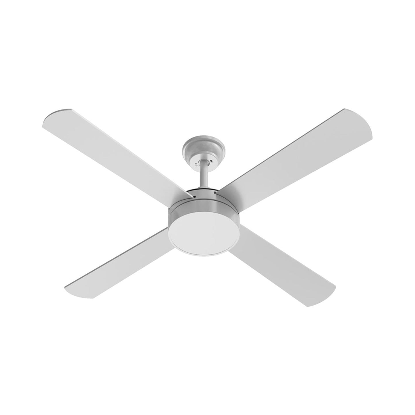Bryant LED Ceiling Fan in White/Light Oak.