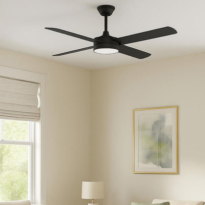 Bryant LED Ceiling Fan in bedroom.
