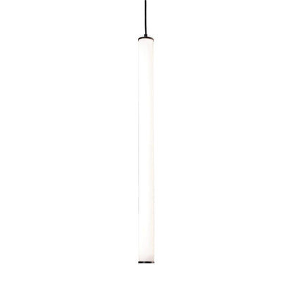 Caden LED Pendant Light in Black (48-Inch).