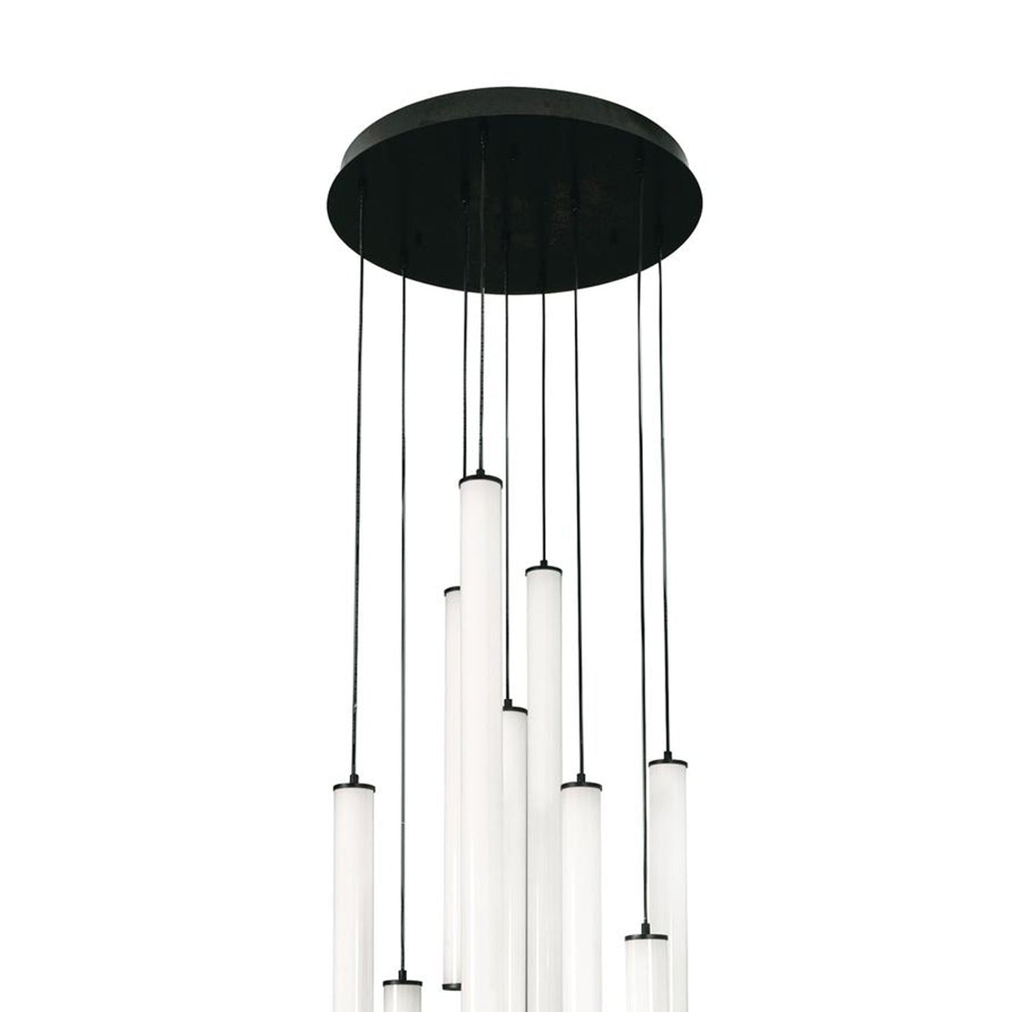Caden Round LED Pendant Light in Detail.