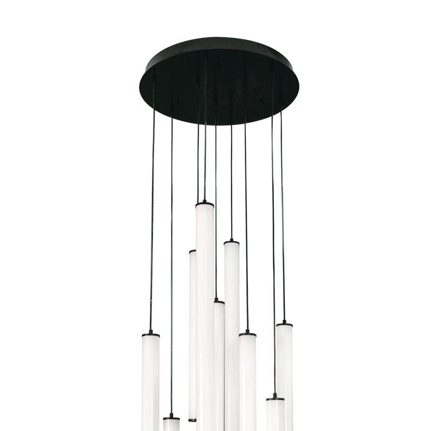 Caden Round LED Pendant Light in Detail.